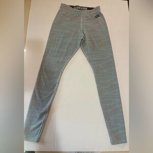 Nike Women’s Just Do It Striped Leggings Yoga Pants Size Small